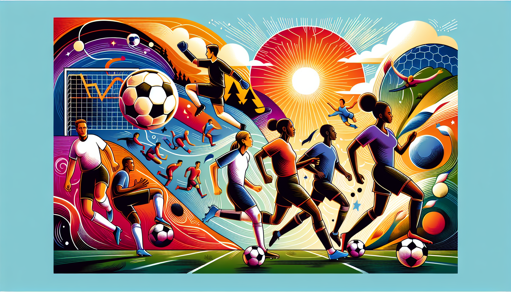 축구로 펼쳐지는 삶의 도전과 감동 이야기