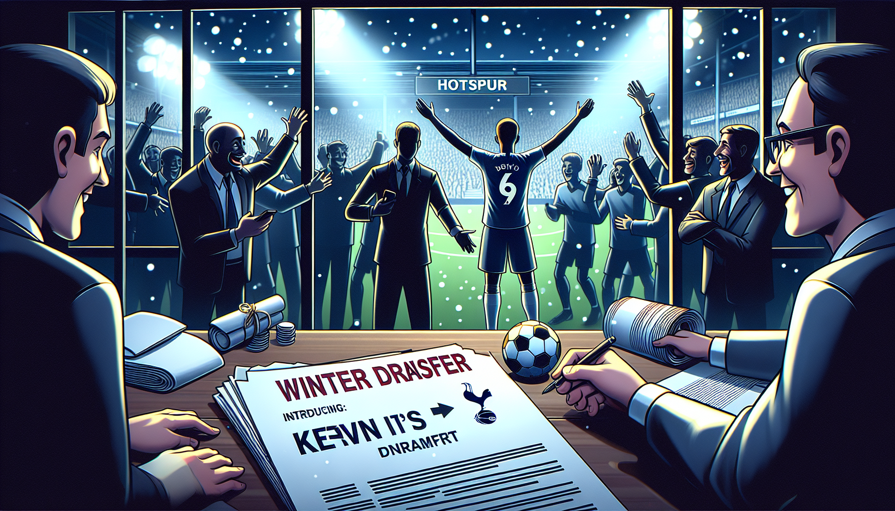 토트넘 홋스퍼의 겨울 이적시장: 케빈 단소 영입 비하인드 스토리