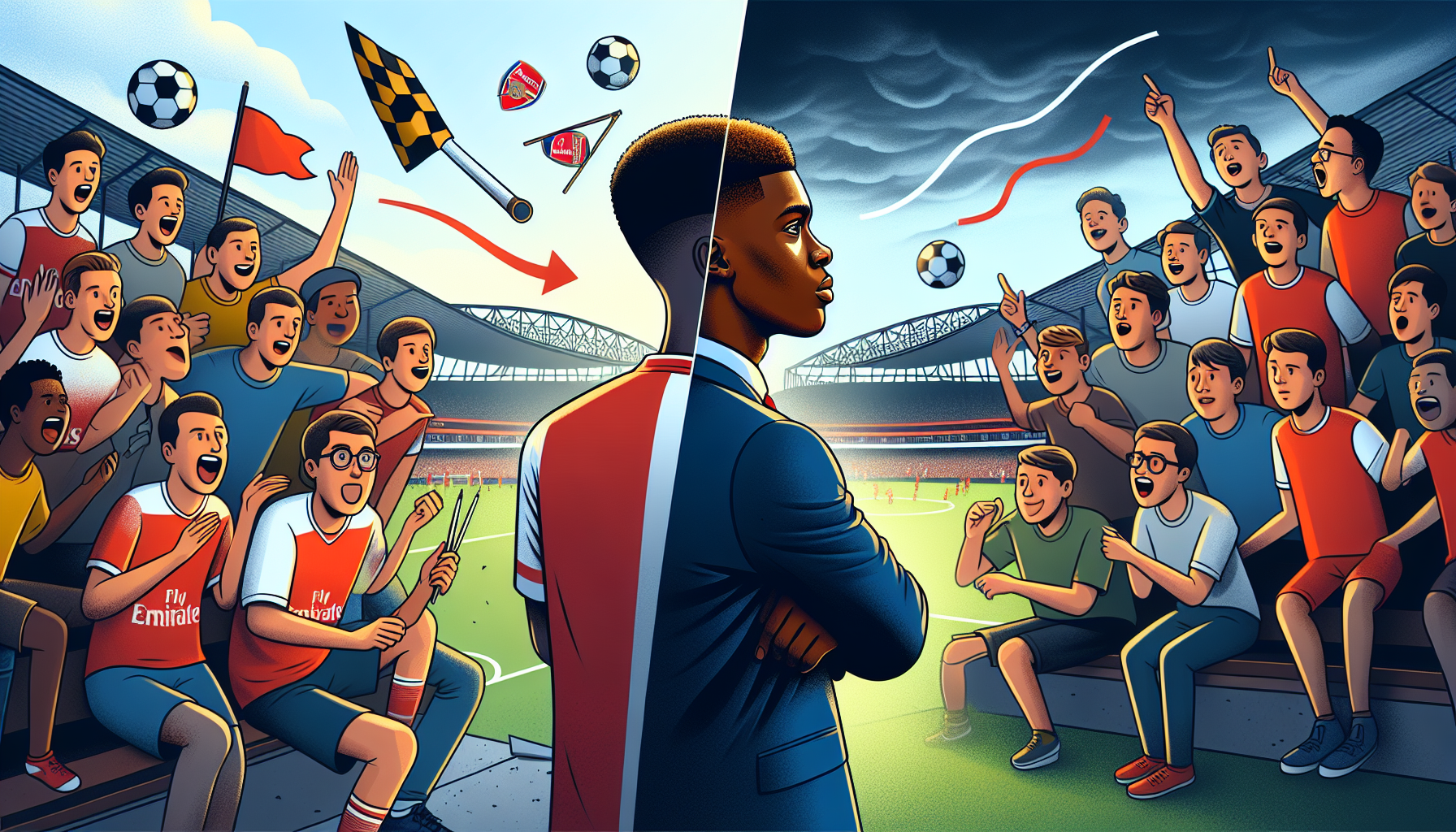 라힘 스털링의 아스널 임대 생활: 팬들의 기대와 현실 사이