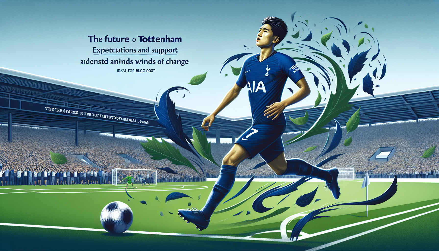 손흥민의 토트넘 미래: 변화의 바람 속 팬들의 기대와 응원